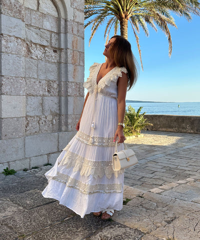 Kleid Idalia Weiß Ladypolitan ♡