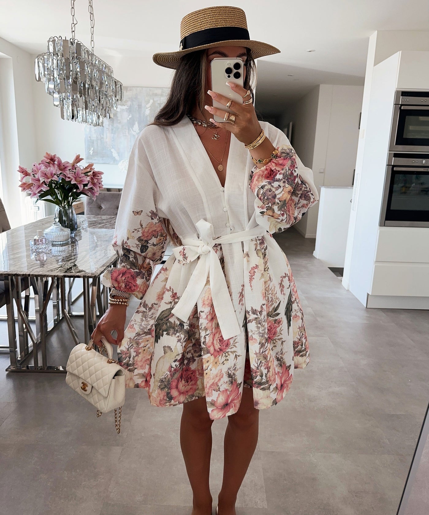 Kleid Loua Vintage Weiß Ladypolitan ♡