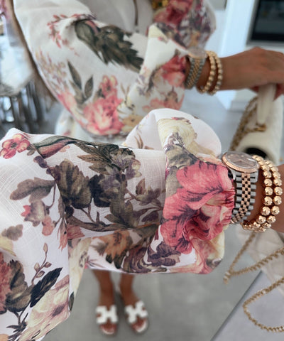 Kleid Loua Vintage Weiß Ladypolitan ♡