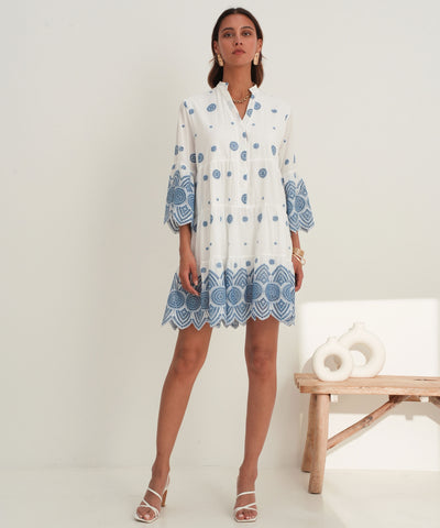 Kleid Malay Weiß Ladypolitan ♡