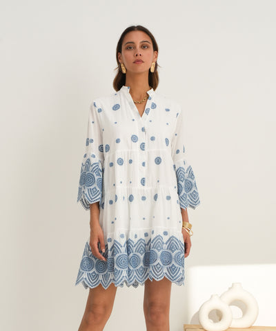 Kleid Malay Weiß Ladypolitan ♡