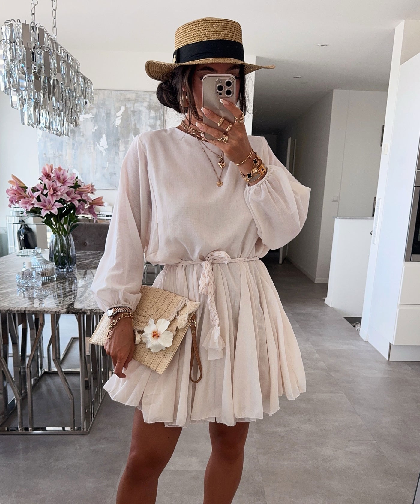 Kleid Mali Creme Ladypolitan ♡