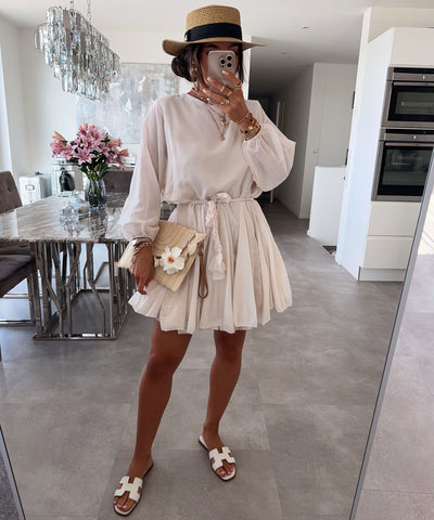 Kleid Mali Creme Ladypolitan ♡