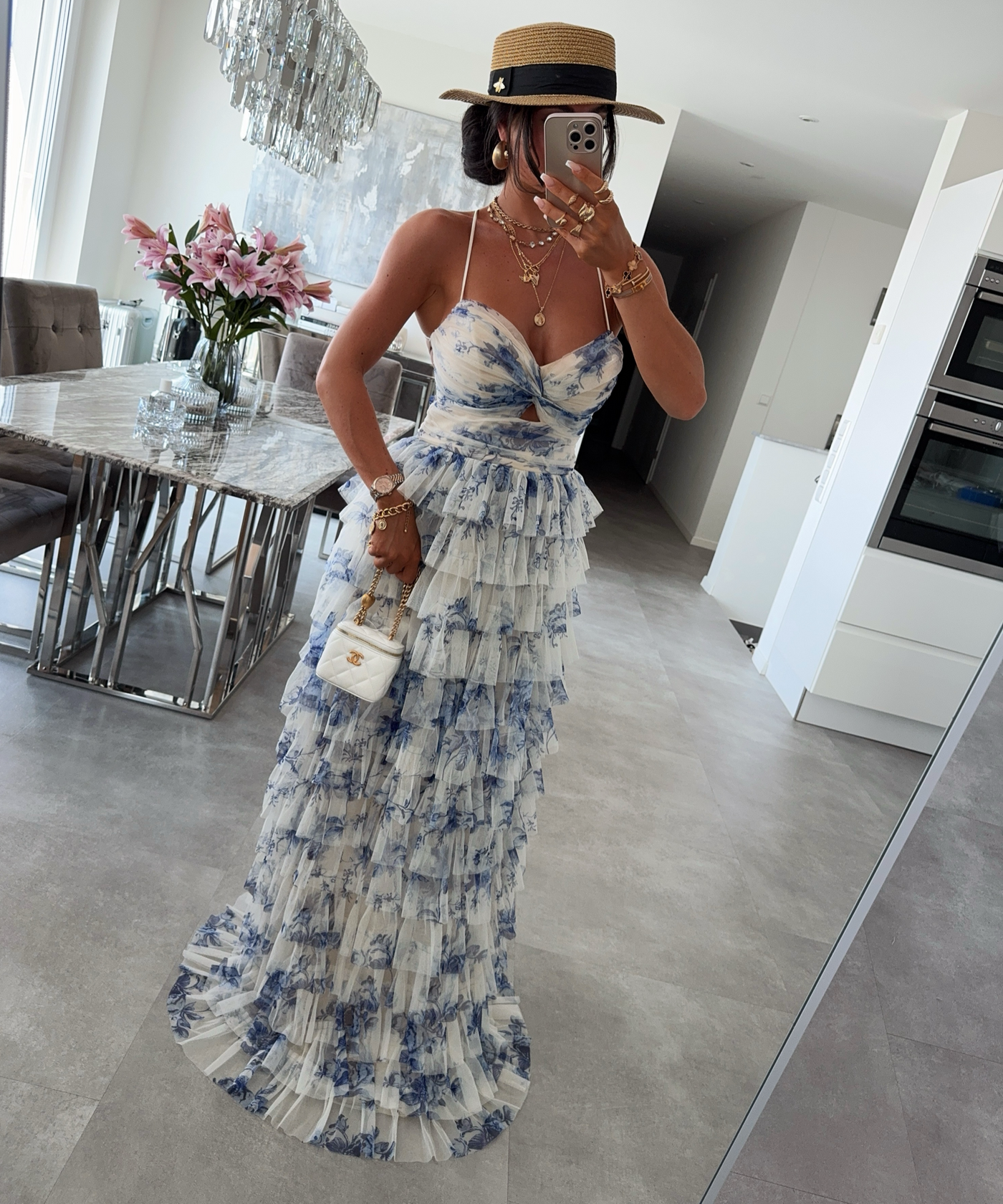 Kleid Meryana Blau Ladypolitan ♡