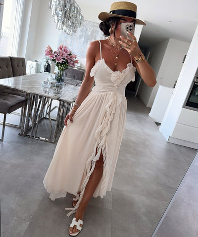 Kleid Rosia Beige Ladypolitan ♡