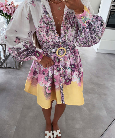Kleid Zayda Gelb Ladypolitan ♡