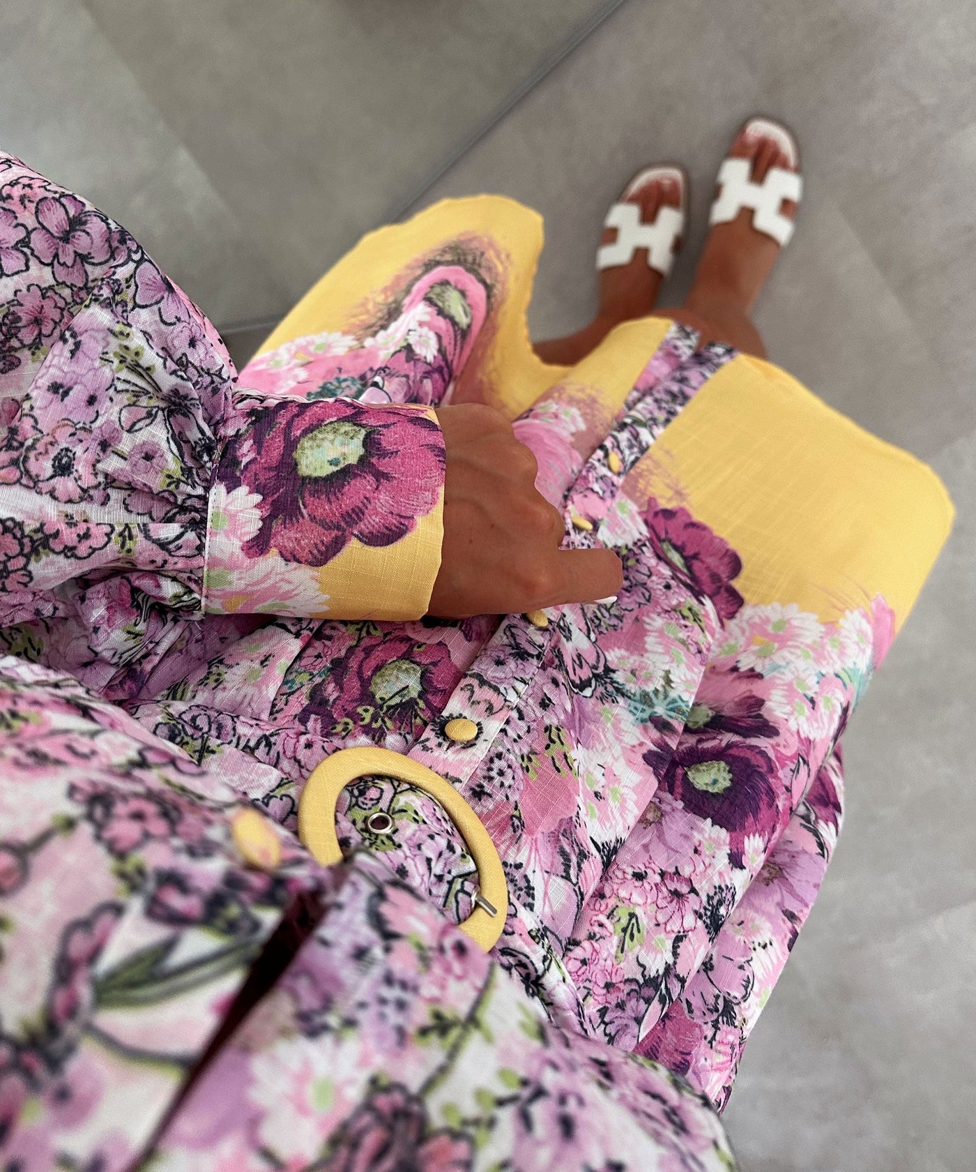 Kleid Zayda Gelb Ladypolitan ♡