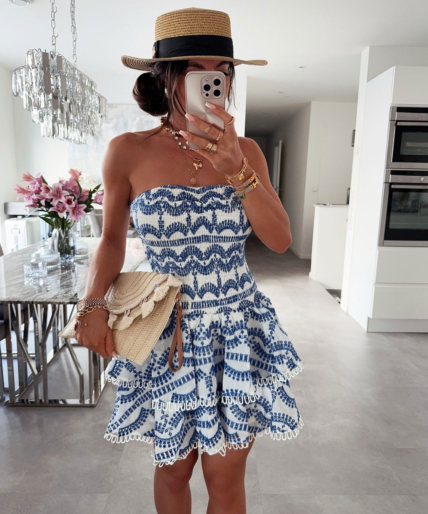Kleid Zofia Blau Ladypolitan ♡