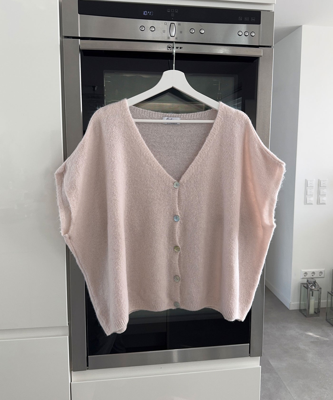 Kurzarm Cardigan Liz Creme Ladypolitan ♡