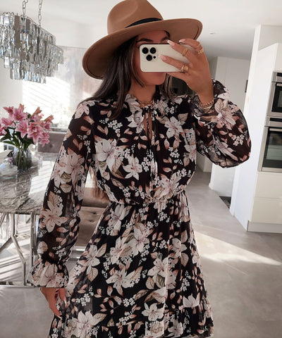 Maxi Kleid Estelle Schwarz  Ladypolitan ♡   
