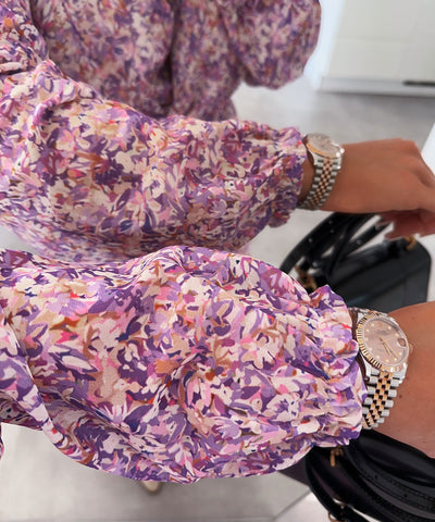 Maxi Kleid Nelia Lila  Ladypolitan ♡   