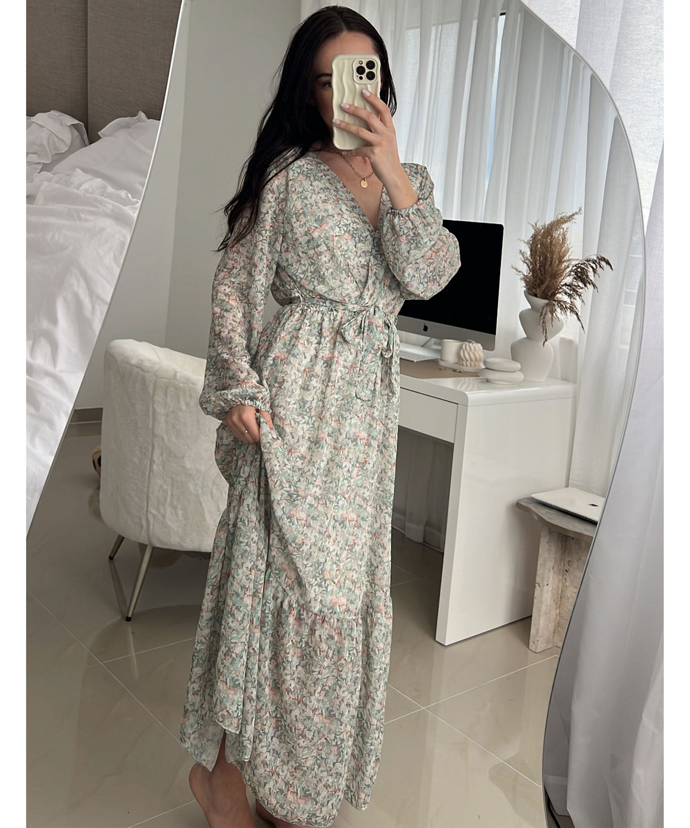 Maxi Kleid Nelia Mint  Ladypolitan ♡   