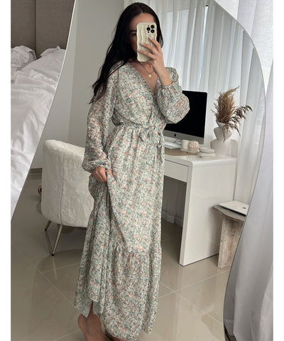 Maxi Kleid Nelia Mint  Ladypolitan ♡   