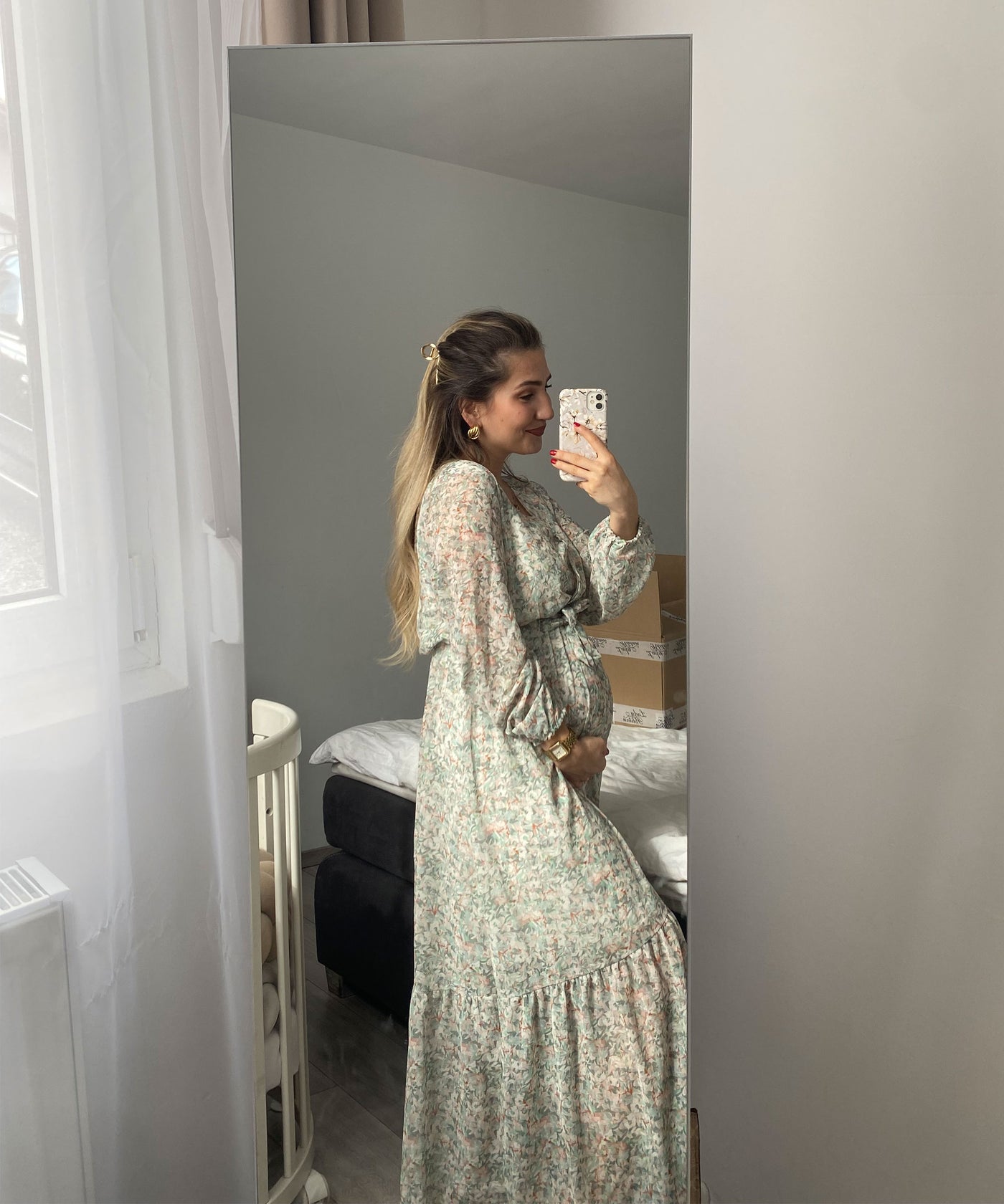 Maxi Kleid Nelia Mint  Ladypolitan ♡   