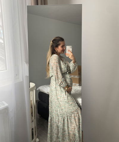 Maxi Kleid Nelia Mint  Ladypolitan ♡   
