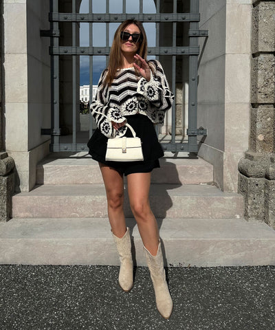 Musselin Hosenrock Alexis Schwarz  Ladypolitan ♡   