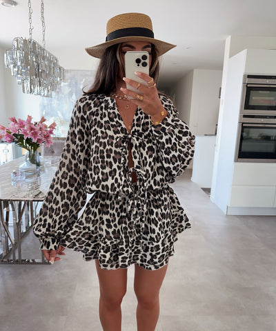Musselin Jumpsuit Juan Schleife Leo  Ladypolitan ♡   
