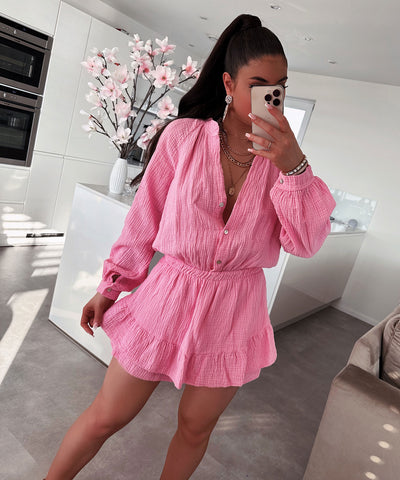 Musselin Jumpsuit Juana Babypink  Ladypolitan ♡   