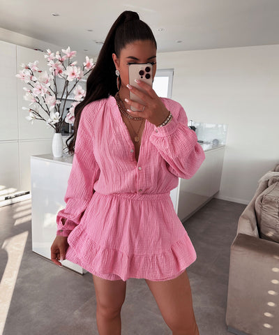 Musselin Jumpsuit Juana Babypink  Ladypolitan ♡   