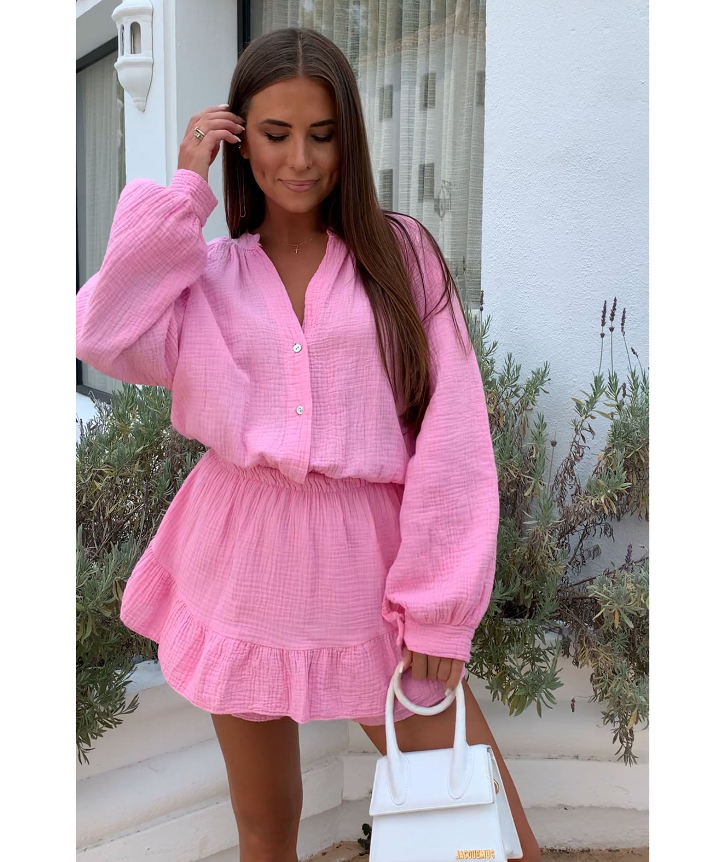 Musselin Jumpsuit Juana Babypink  Ladypolitan ♡   