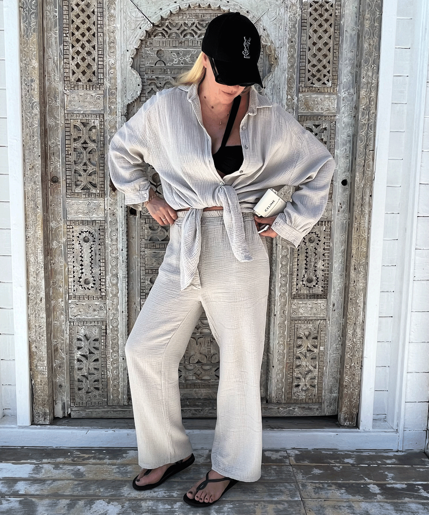 Musselin Set Violeta Beige  Ladypolitan ♡   