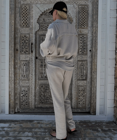 Musselin Set Violeta Beige  Ladypolitan ♡   
