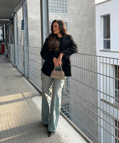 Oversize Blazer Nila Schwarz  Ladypolitan ♡   