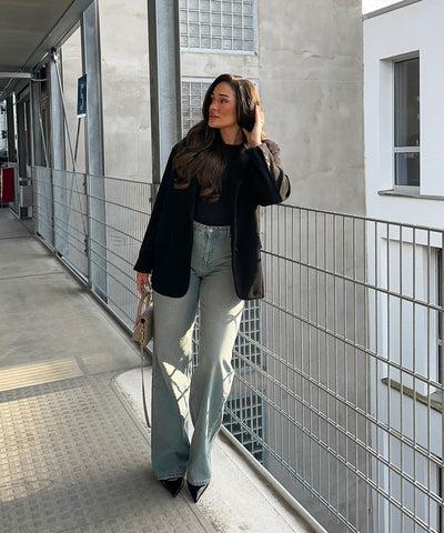 Oversize Blazer Nila Schwarz  Ladypolitan ♡   