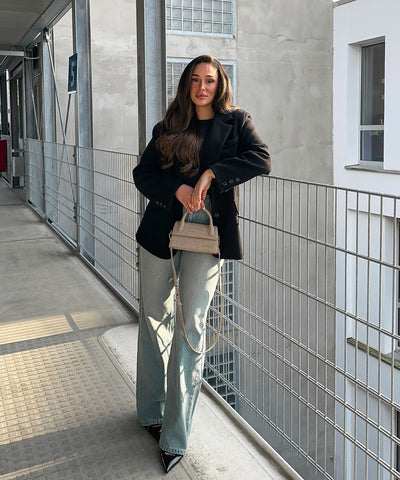 Oversize Blazer Nila Schwarz  Ladypolitan ♡   