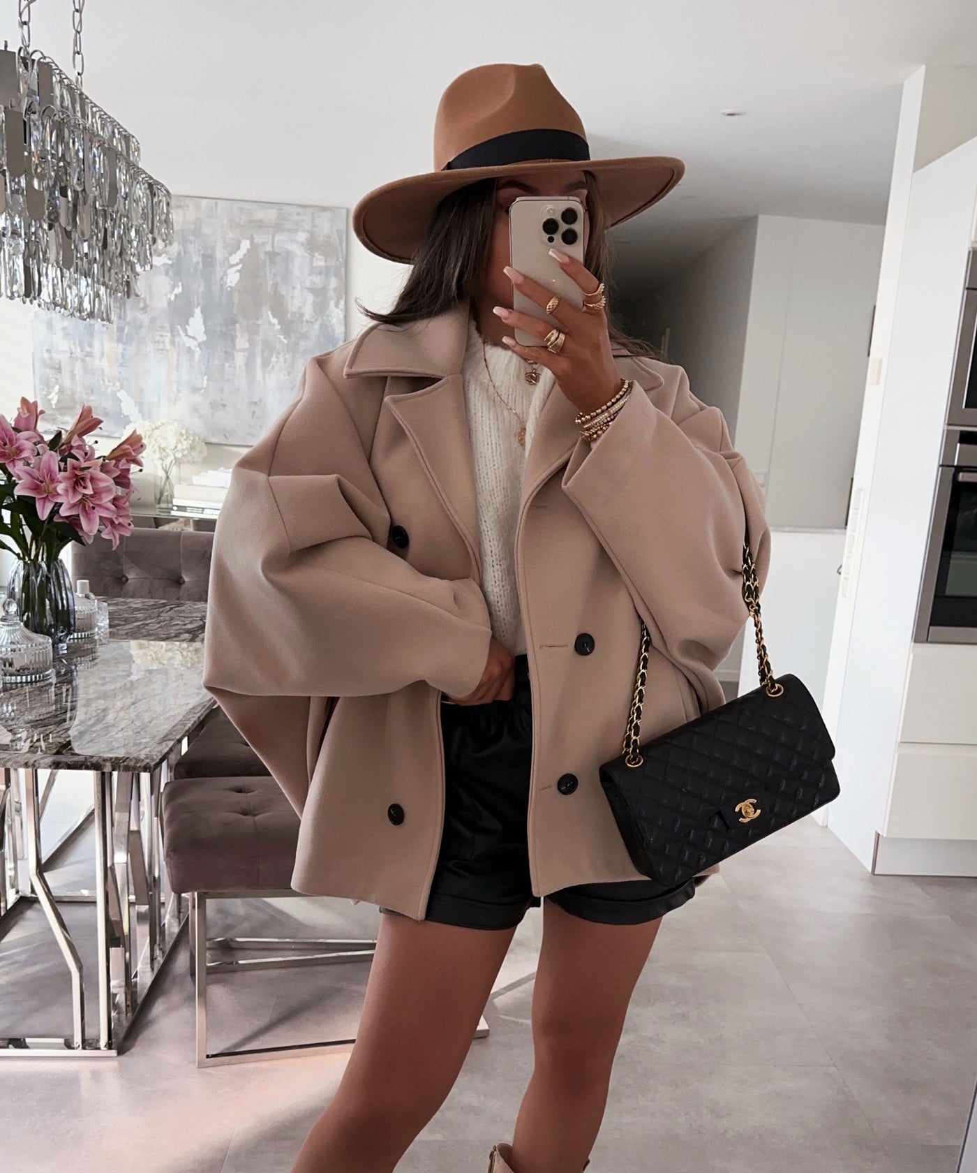 Oversize Jacke Joana Beige  Ladypolitan ♡   