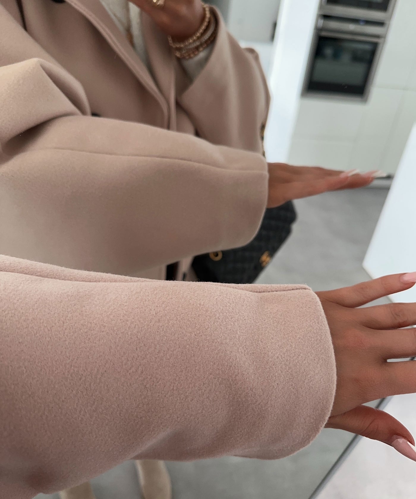 Oversize Jacke Joana Beige  Ladypolitan ♡   