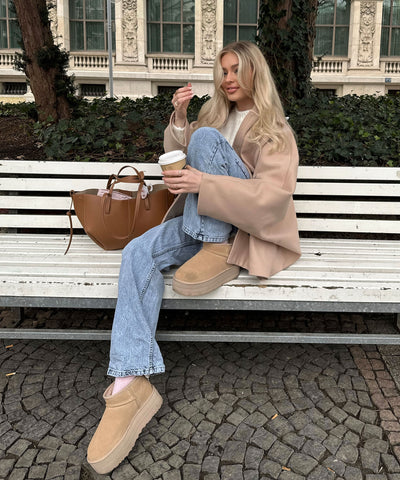 Oversize Jacke Joana Beige  Ladypolitan ♡   