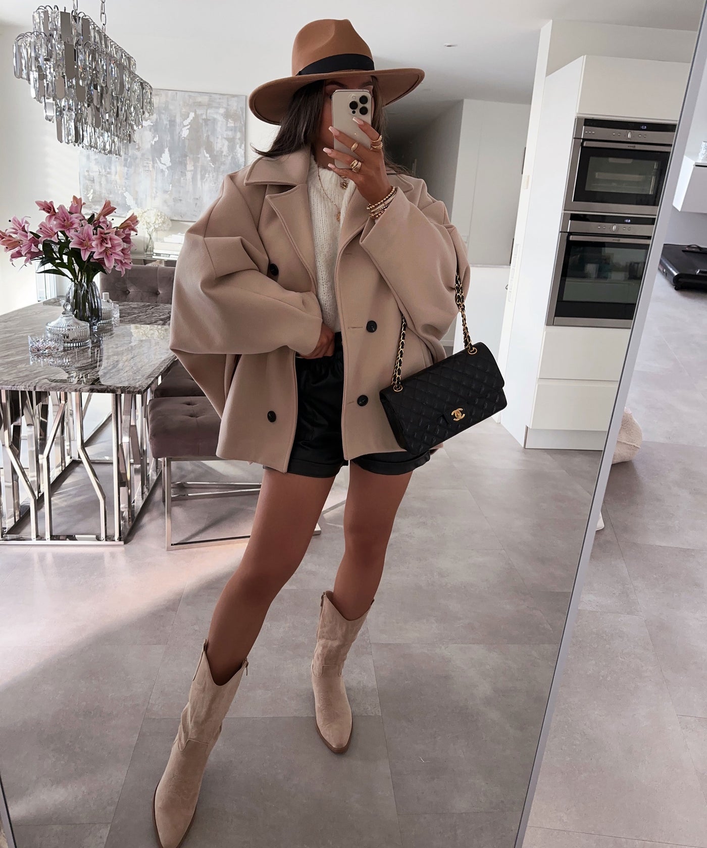 Oversize Jacke Joana Beige  Ladypolitan ♡   