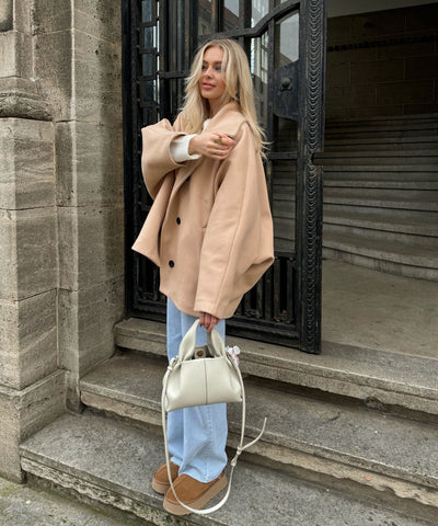 Oversize Jacke Joana Beige  Ladypolitan ♡   