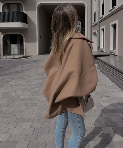 Oversize Jacke Joana Camel  Ladypolitan ♡   