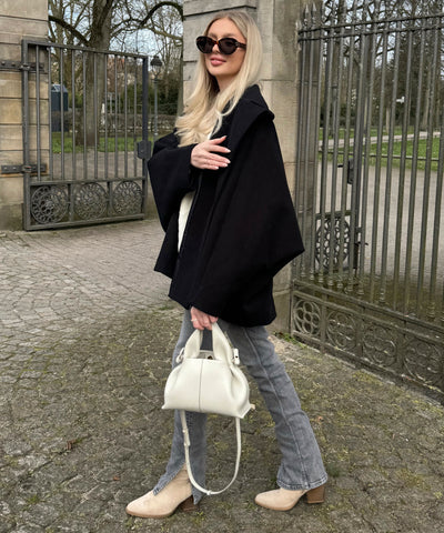 Oversize Jacke Joana Schwarz  Ladypolitan ♡   