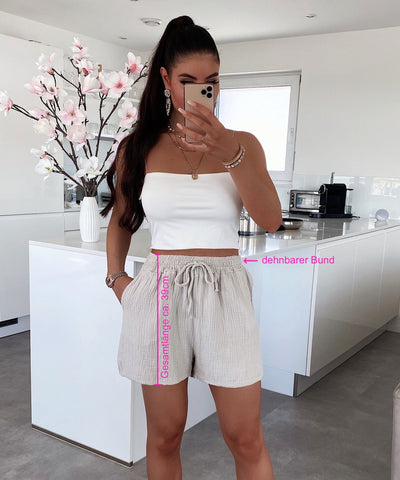Oversize Musselin Set Alva Beige  Ladypolitan ♡   