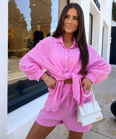 Oversize Musselin Set Alva Hellpink Ladypolitan ♡
