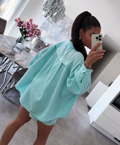Oversize Musselin Set Alva Mint  Ladypolitan ♡   