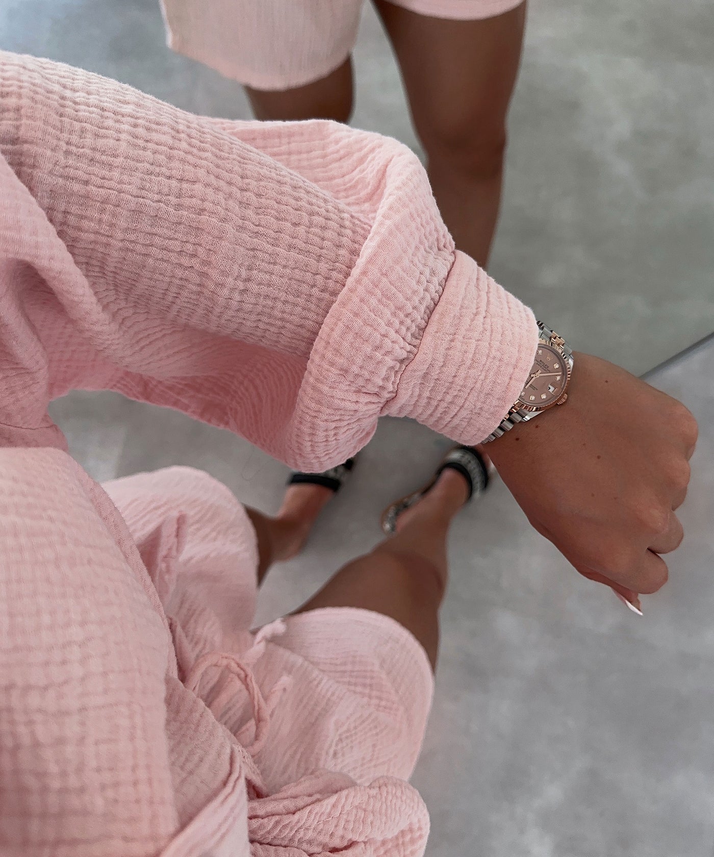 Oversize Musselin Set Alva Rosa  Ladypolitan ♡   