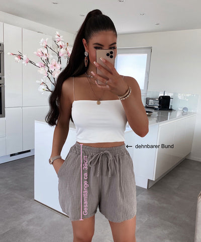 Oversize Musselin Set Alva Taupe  Ladypolitan ♡   