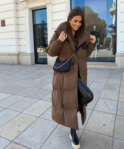 Oversize Parka Kyleih Braun  Ladypolitan - Fashion Onlineshop für Damen   