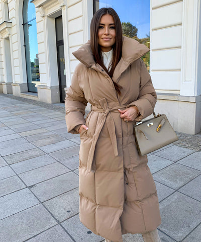 Oversize Parka Kyleih Camel  Ladypolitan - Fashion Onlineshop für Damen   