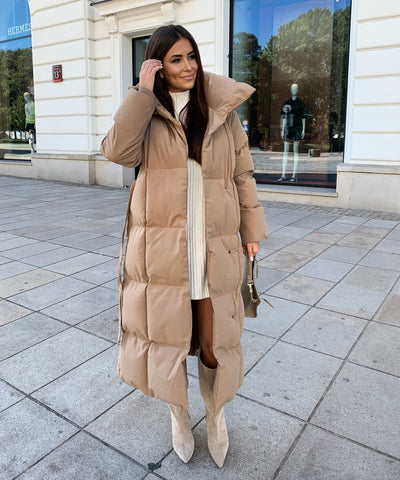 Oversize Parka Kyleih Camel  Ladypolitan - Fashion Onlineshop für Damen   