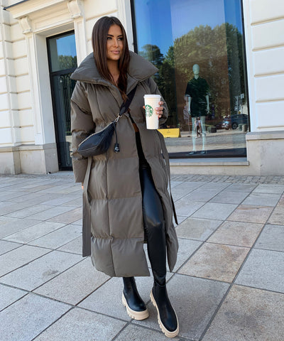 Oversize Parka Kyleih Grau  Ladypolitan - Fashion Onlineshop für Damen   