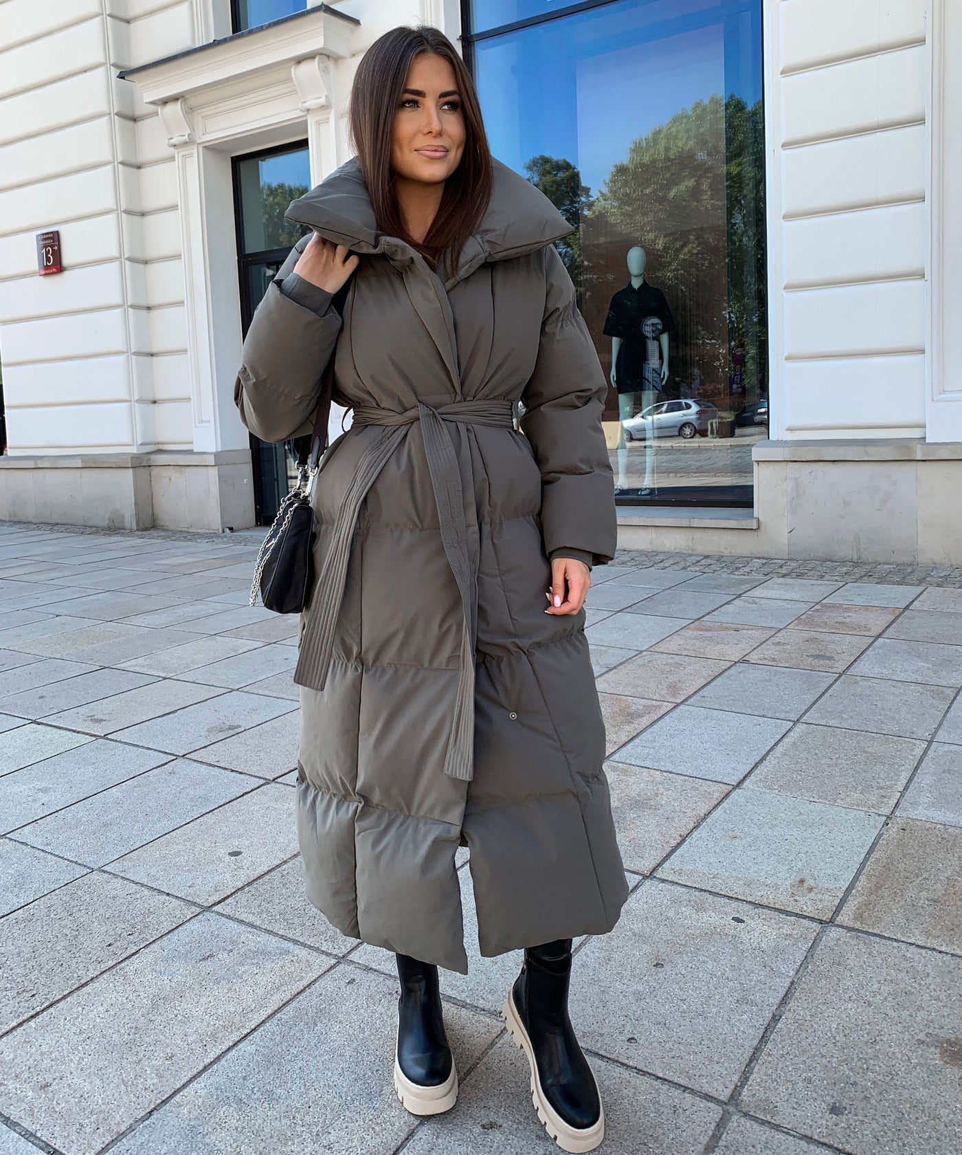 Oversize Parka Kyleih Grau  Ladypolitan - Fashion Onlineshop für Damen   