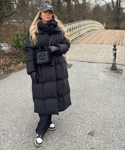 Oversize Parka Kyleih Schwarz  Ladypolitan - Fashion Onlineshop für Damen   