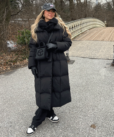 Oversize Parka Kyleih Schwarz  Ladypolitan - Fashion Onlineshop für Damen   
