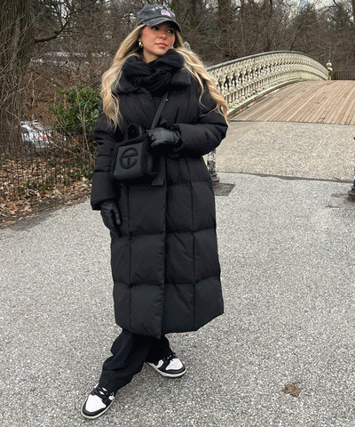 Oversize Parka Kyleih Schwarz  Ladypolitan - Fashion Onlineshop für Damen   