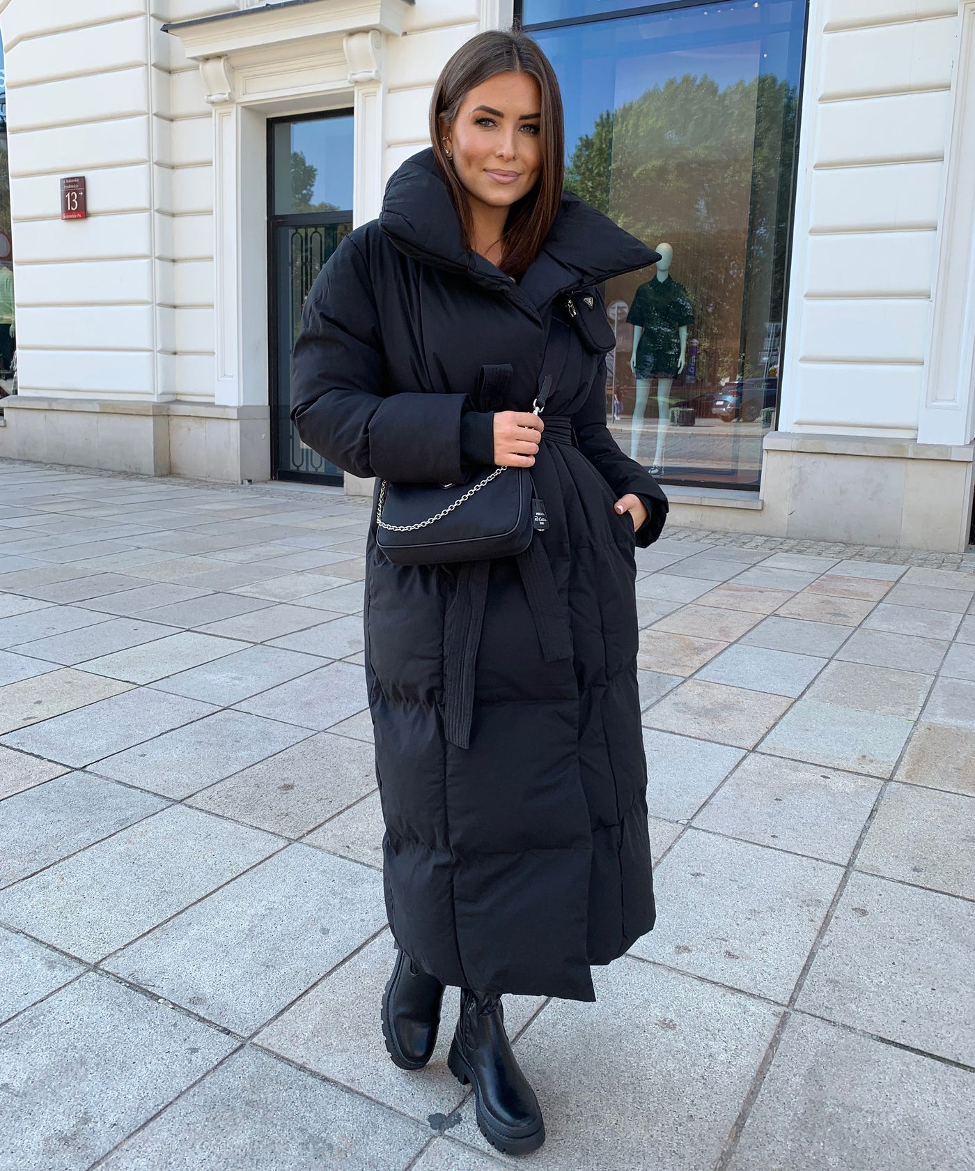 Oversize Parka Kyleih Schwarz  Ladypolitan - Fashion Onlineshop für Damen   
